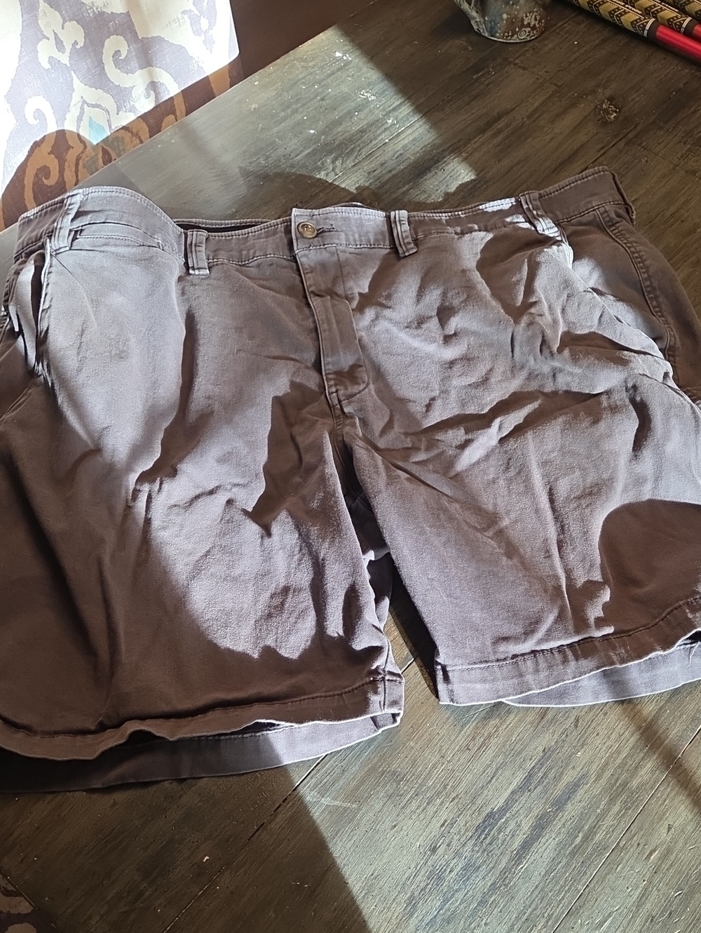 The Foundry Supply Co. Gray Shorts with Light Gray Lining